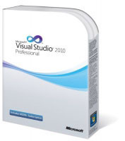 Microsoft VisualStudio 2010 Professional, DVD, EN, Embed Rtl, RNW (FPD-00059)